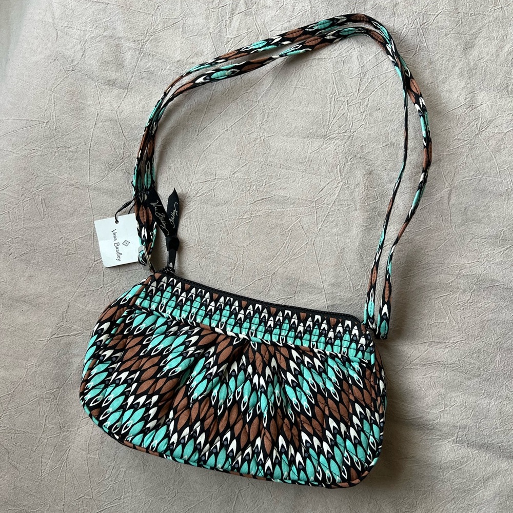 Vera Bradley Frannie Sierra Stream shoulder bag crossbody